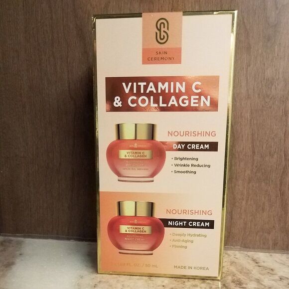 VITAMIN C & COLLAGEN DAY & NIGHT NOURISHING CREAM NIB - Picture 1 of 1